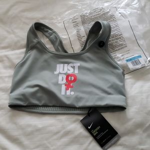 NWT Nike Rebel Swoosh JDI Bra